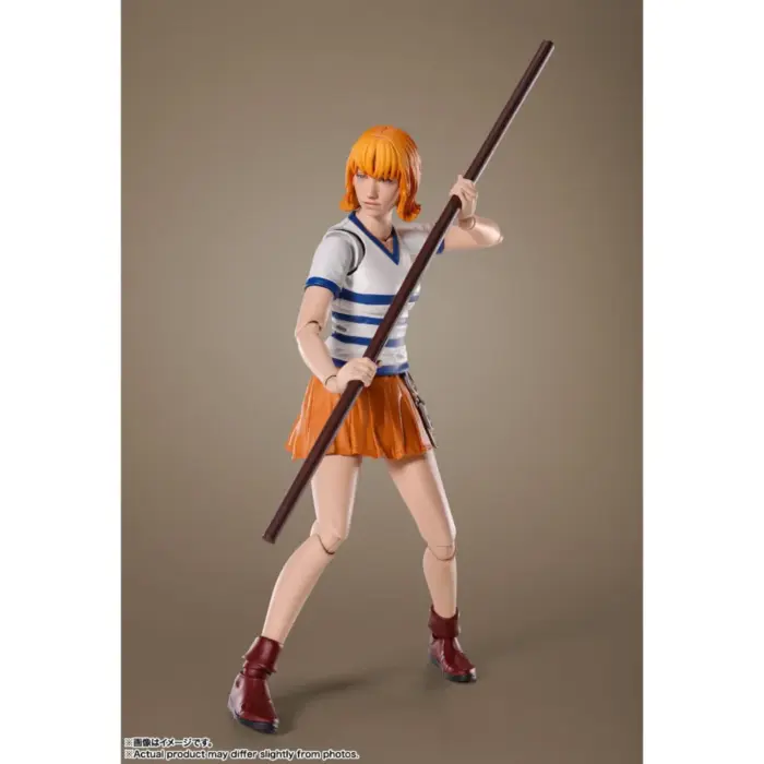 Nami aus der One Piece Netflix Serie als S.H. Figuarts Figur von Bandai Tamashii Nations