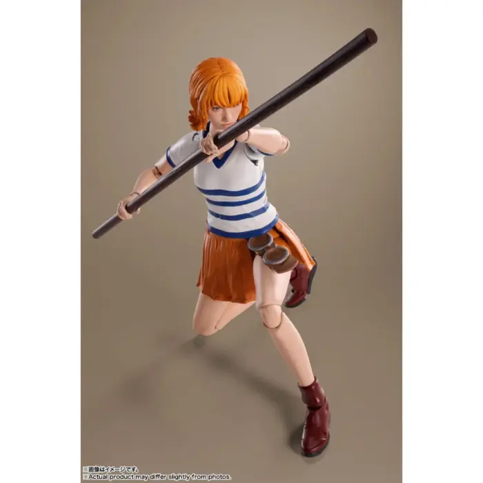 Nami aus der One Piece Netflix Serie als S.H. Figuarts Figur von Bandai Tamashii Nations