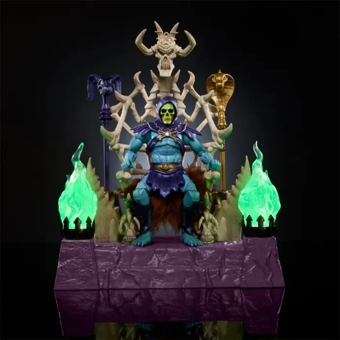 Skeletor und Havoc Throne Masters of the Universe Masterverse Fan Channel Exclusive Figuren-Set von Mattel