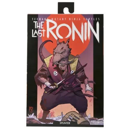 Splinter Teenage Mutant Ninja Turtles TMNT Figur von Neca aus The Last Ronin Comics