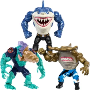Street Sharks Actionfiguren zum 30. Jubiläum der Toyline von Mattel präsentiert