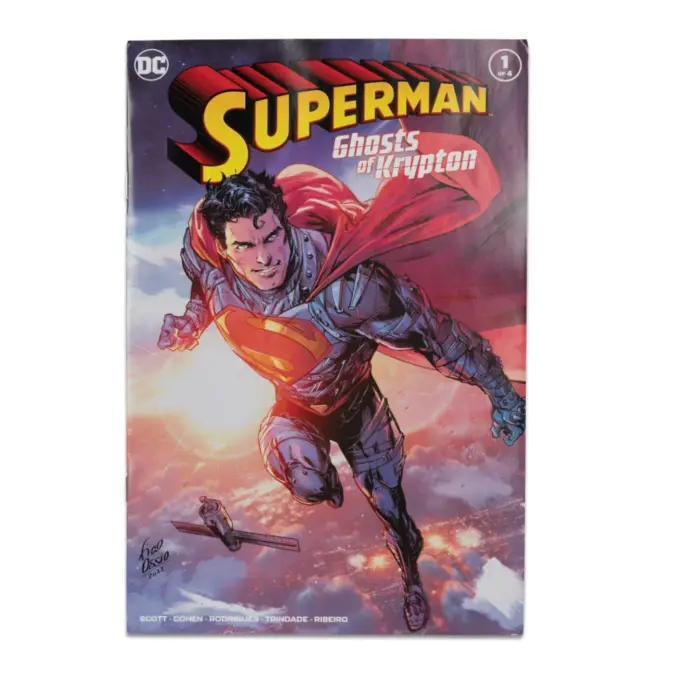 Superman Ghosts of Krypton DC Direct Page Punchers Wave 5 Figur und Comic von McFarlane Toys