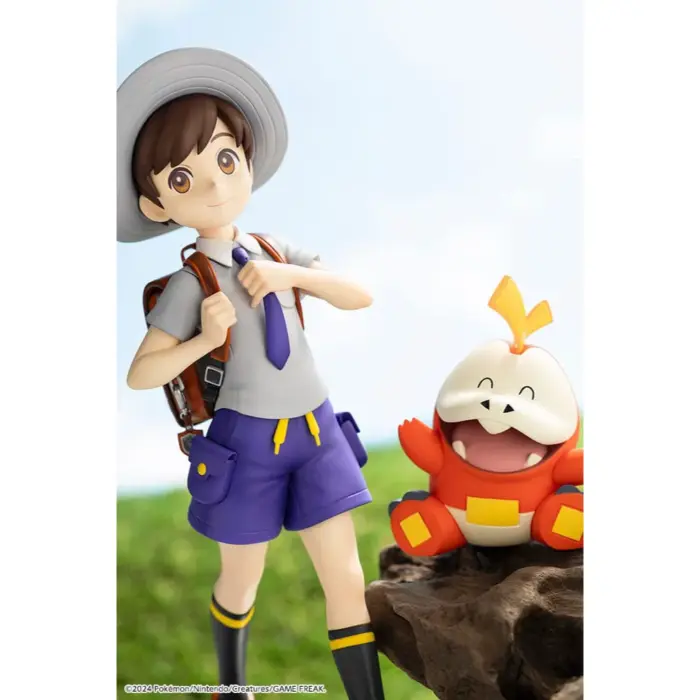 Florian und Krokel Pokémon ARTFXJ Statue 1/8 von Kotubukiya aus Karmesin und Purpur