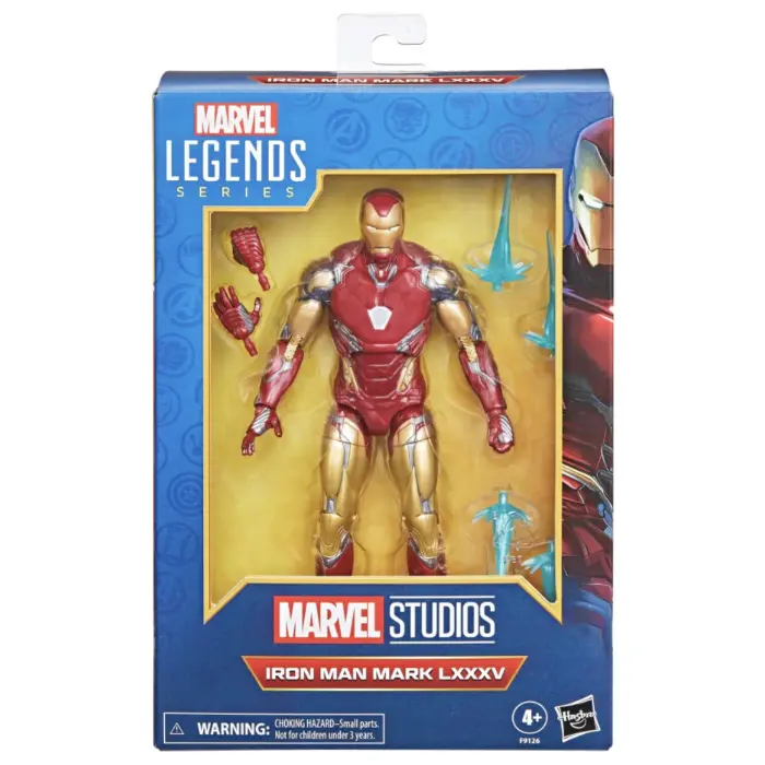 Iron Man Mark LXXXV Marvel Legends Series Figur von Hasbro aus dem Marvel Studios Film Avengers: Endgame Iron Man Mark LXXXV Marvel Legends Series Figur von Hasbro aus dem Marvel Studios Film Avengers: Endgame