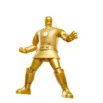Iron Man (Model 01 Gold) Marvel Legends Series Retro Collection Figur von Hasbro aus den Iron Man Comics