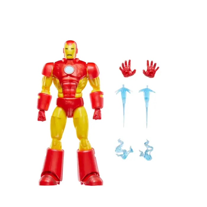 Iron Man (Model 9) Marvel Legends Series Retro Collection Figur von Hasbro aus den Iron Man Comics