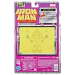 Iron Man (Model 9) Marvel Legends Series Retro Collection Figur von Hasbro aus den Iron Man Comics