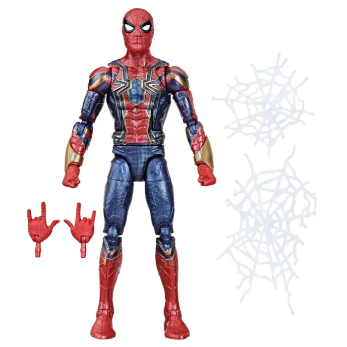 Iron Spider Marvel Legends Series Figur von Hasbro aus dem Marvel Studios Film Avengers: Endgame Iron Spider Marvel Legends Series Figur von Hasbro aus dem Marvel Studios Film Avengers: Endgame