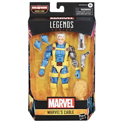 Marvel´s Cable Marvel Legends Series Figur aus der Build-A-Figure Marvel´s Zabu Wave von Hasbro