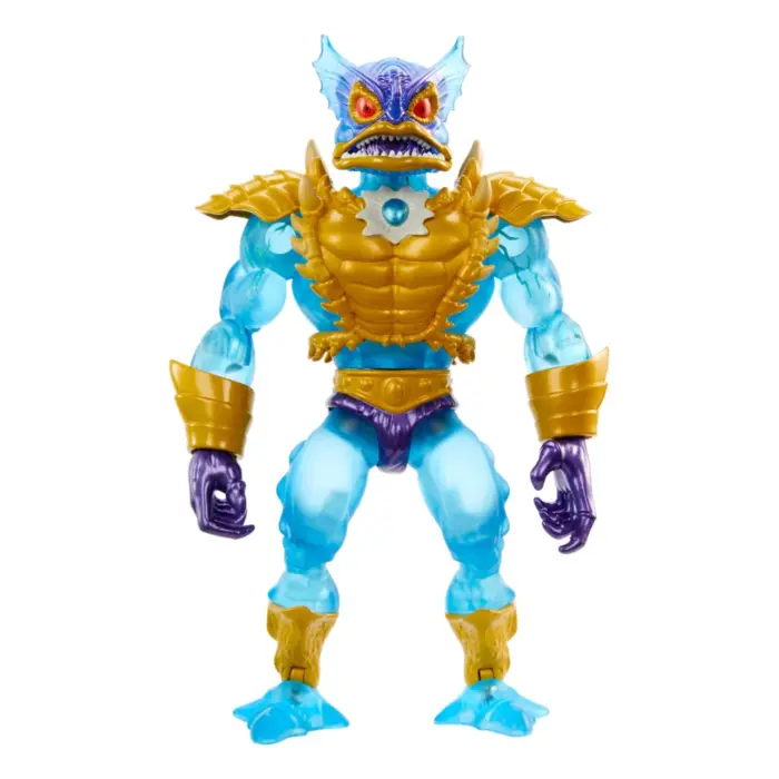 Mer-Man Turtles of Grayskull Deluxe Figur MOTU x TMNT Crossover mit den Masters of the Universe Origins und Teenage Mutant Ninja Turtles Figuren von Mattel.