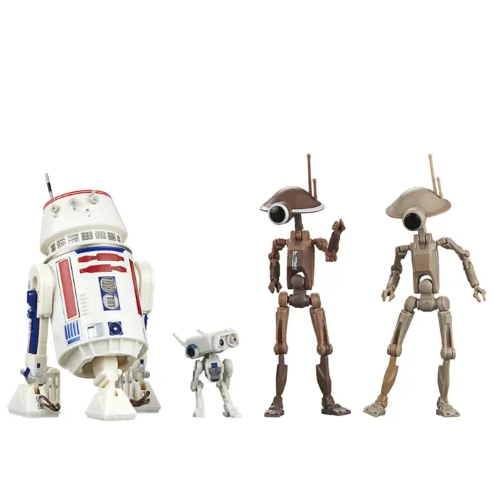 R5-D4, BD-72 & Pit Droids Star Wars Black Series 4-Pack von Hasbro aus Star Wars: The Mandalorian R5-D4, BD-72 & Pit Droids Star Wars Black Series 4-Pack von Hasbro aus Star Wars: The Mandalorian