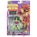 She-Hulk Marvel Legends Series Retro Collection Figur von Hasbro aus den Iron Man Comics