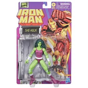 She-Hulk Marvel Legends Series Retro Collection Figur von Hasbro aus den Iron Man Comics