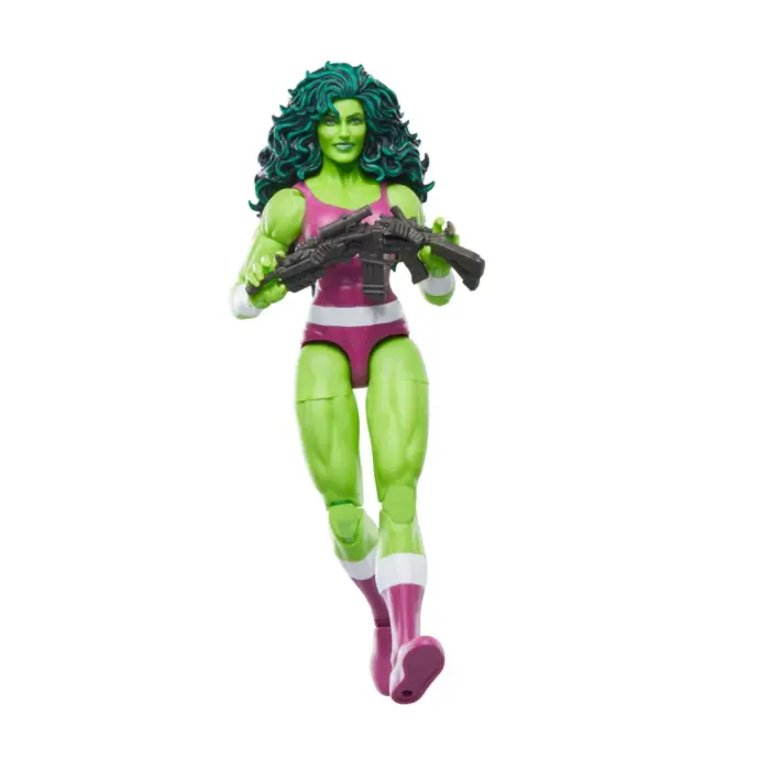 She-Hulk Marvel Legends Series Retro Collection Figur von Hasbro aus den Iron Man Comics