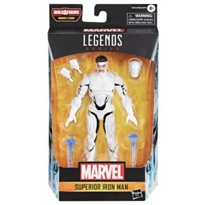 Superior Iron Man Marvel Legends Series Figur aus der Build-A-Figure Marvel´s Zabu Wave von Hasbro
