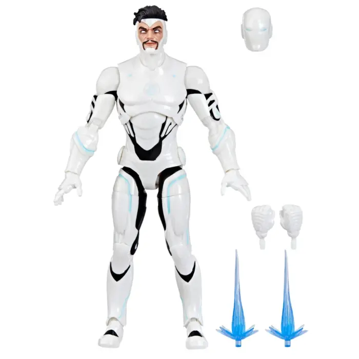 Superior Iron Man Marvel Legends Series Figur aus der Build-A-Figure Marvel´s Zabu Wave von Hasbro