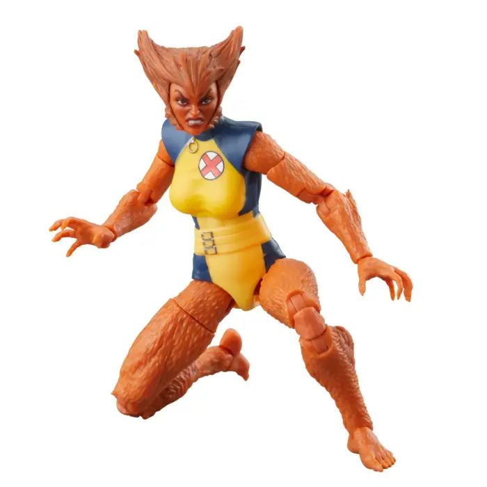 Wolfsbane Marvel Legends Series Figur aus der Build-A-Figure Marvel´s Zabu Wave von Hasbro