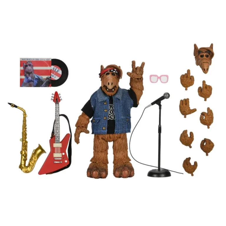 ALF Born to Rock Ultimate Figur von NECA