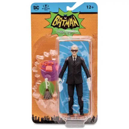 Alfred Pennyworth als DC Retro Figur von McFarlane Toys aus der Batman 66 Classic TV Serie