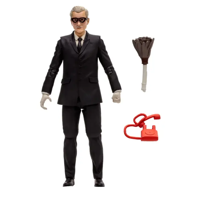 Alfred Pennyworth als DC Retro Figur von McFarlane Toys aus der Batman 66 Classic TV Serie