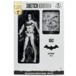 Batman: Hush (Sketch Edition) DC Multiverse Figur von Mcfarlane Toys im Sketch-Artist-Look
