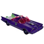 Batmobile & The Joker DC Retro Fahrzeug und Figur von McFarlane Toys aus der Batman 66 Classic TV Serie