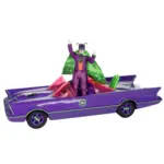 Batmobile & The Joker DC Retro Fahrzeug und Figur von McFarlane Toys aus der Batman 66 Classic TV Serie