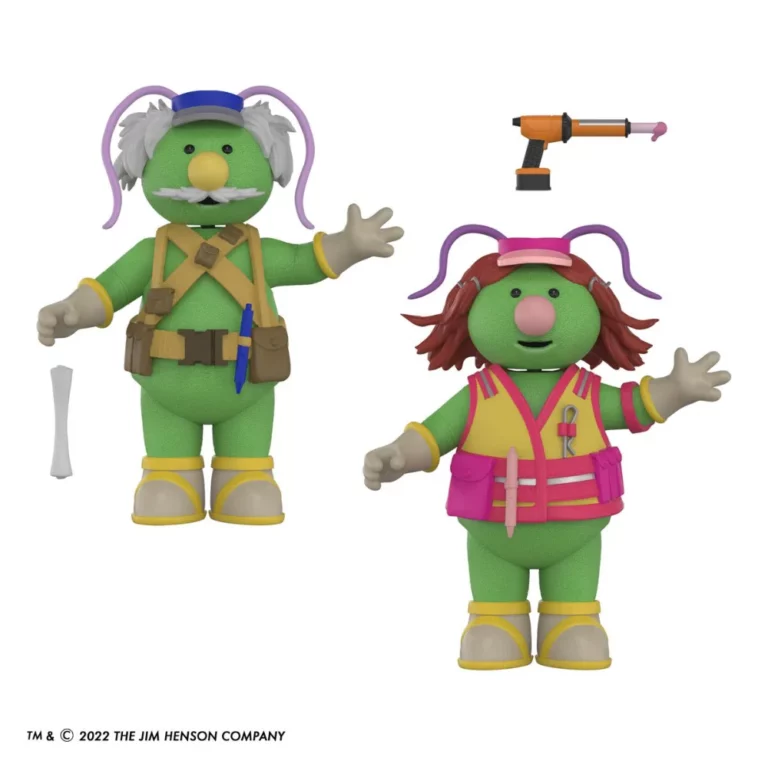 Cotterpin und Architekt Doozer 2-Pack Fraggle Figuren-Set von Boss Fight Studio aus Fraggles Rock und Back to Rock