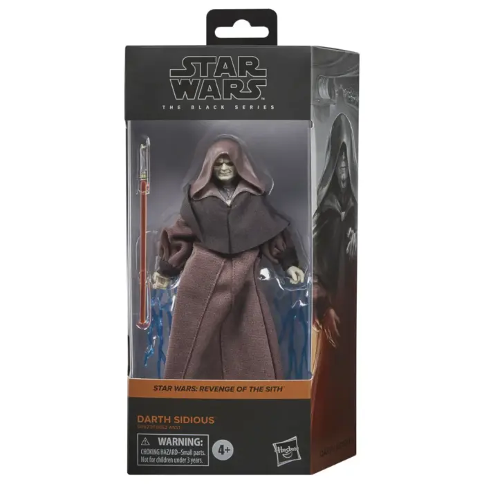 Darth Sidious Star Wars Black Series Figur von Hasbro aus Star Wars: Revenge of the Sith (Episode III)