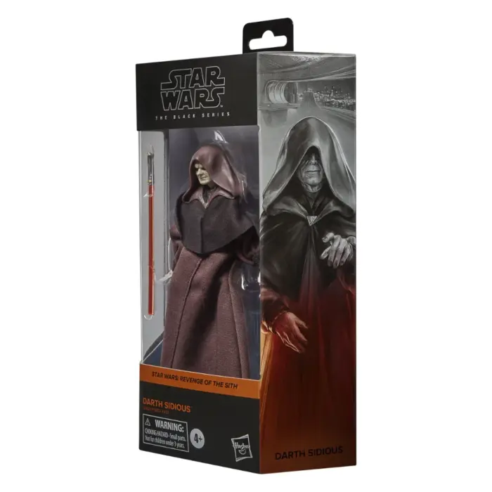 Darth Sidious Star Wars Black Series Figur von Hasbro aus Star Wars: Revenge of the Sith (Episode III)