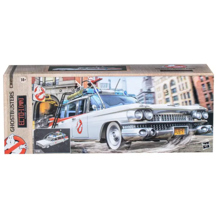 ECTO-1 (1984) Ghostbusters Plasma Series 1/18 Fahrzeug von Hasbro aus dem Filmklassiker Ghostbusters von 1984