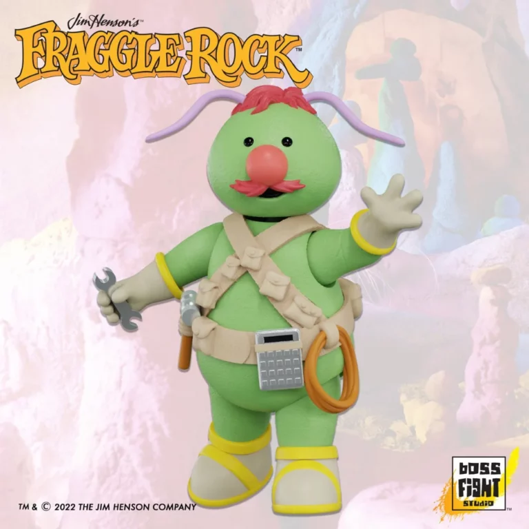 Flange Doozer Fraggle Figur von Boss Fight Studio aus Fraggles Rock und Back to Rock