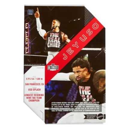 Jay Uso WWE Ultimate Edition World Wrestling Entertainment Figur von Mattel