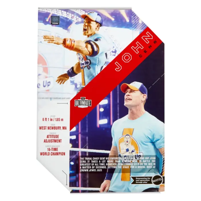 John Cena WWE Ultimate Edition World Wrestling Eintertainment Figur von Mattel