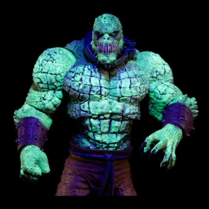 Killer Croc Glow in the Dark Edition DC Multiverse Megafig Figur von McFarlane Toys aus Batman Arkham Asylum