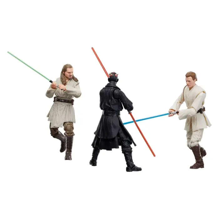 Qui-Gon Jinn, Darth Maul, Obi-Wan Kenobi Star Wars Black Series 3-Pack Figuren-Set von Hasbro aus Star Wars: The Phantom Menace