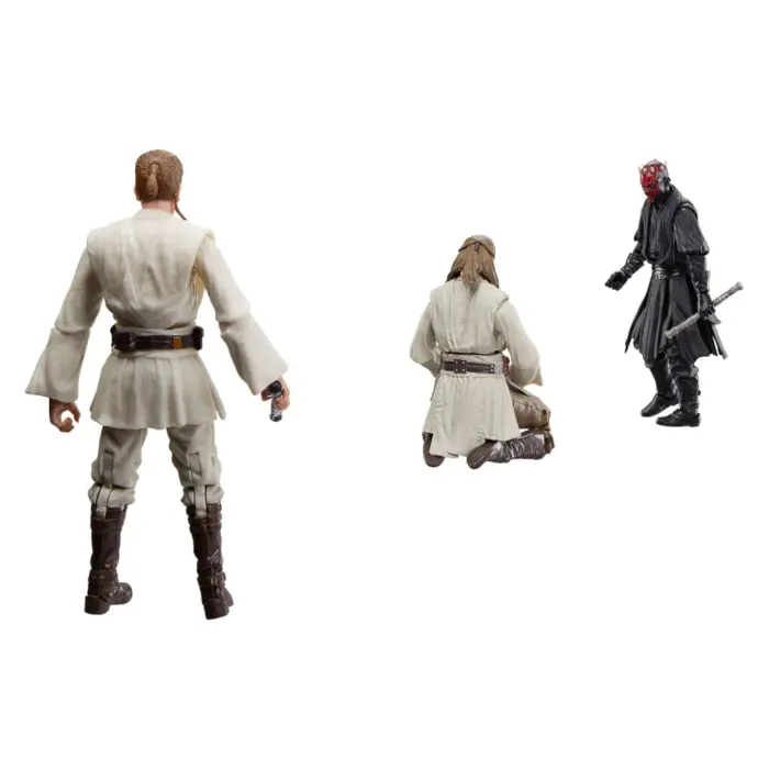 Qui-Gon Jinn, Darth Maul, Obi-Wan Kenobi Star Wars Black Series 3-Pack Figuren-Set von Hasbro aus Star Wars: The Phantom Menace