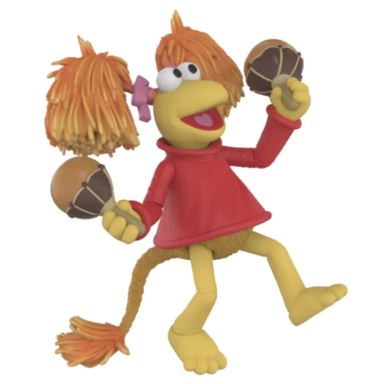 Red Fraggles Figur von Boss Fight Studio aus Fraggles Rock und Back to Rock