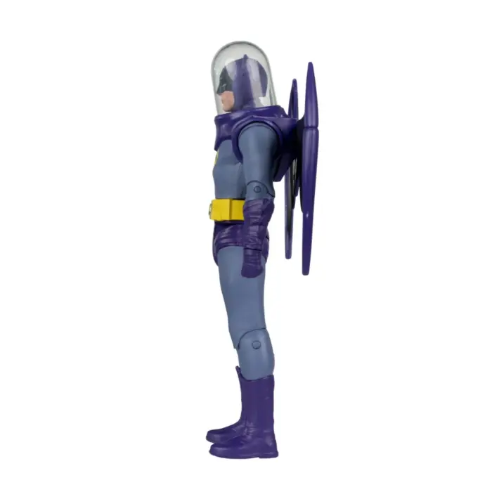 Space Batman DC Retro Fahrzeug und Figur von McFarlane Toys angelehnt an die Batman 66 Comics