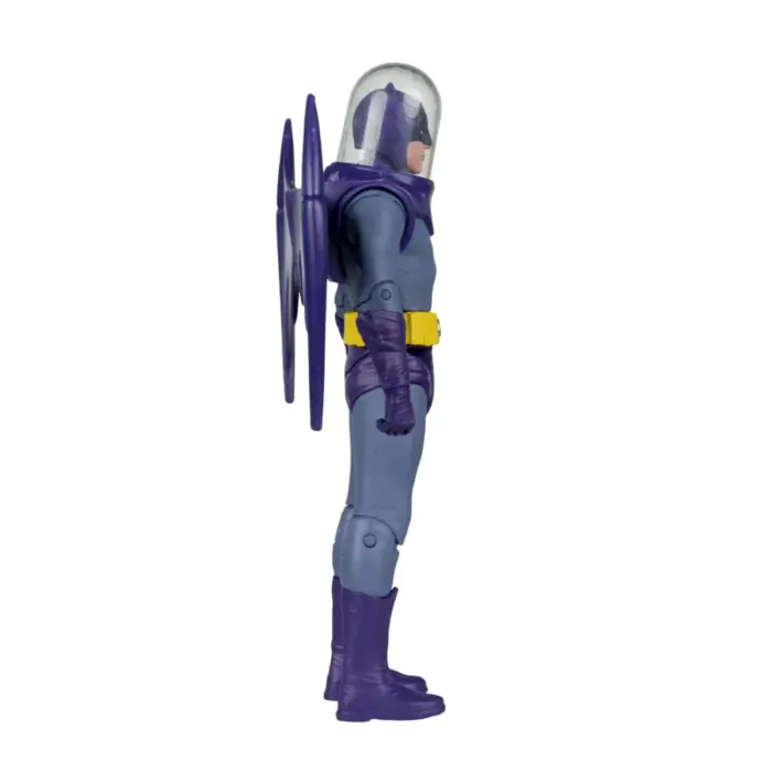 Space Batman DC Retro Fahrzeug und Figur von McFarlane Toys angelehnt an die Batman 66 Comics