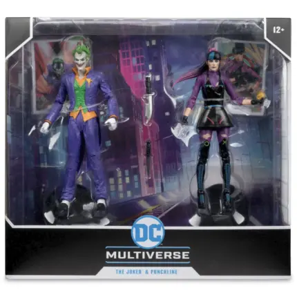 The Joker und Punchline DC Multiverse 2-Pack Figuren-Set von Mcfarlane Toys