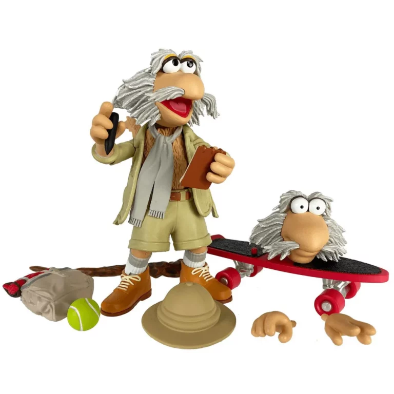 Traveling Matt Fraggles Figur von Boss Fight Studio aus Fraggles Rock und Back to Rock