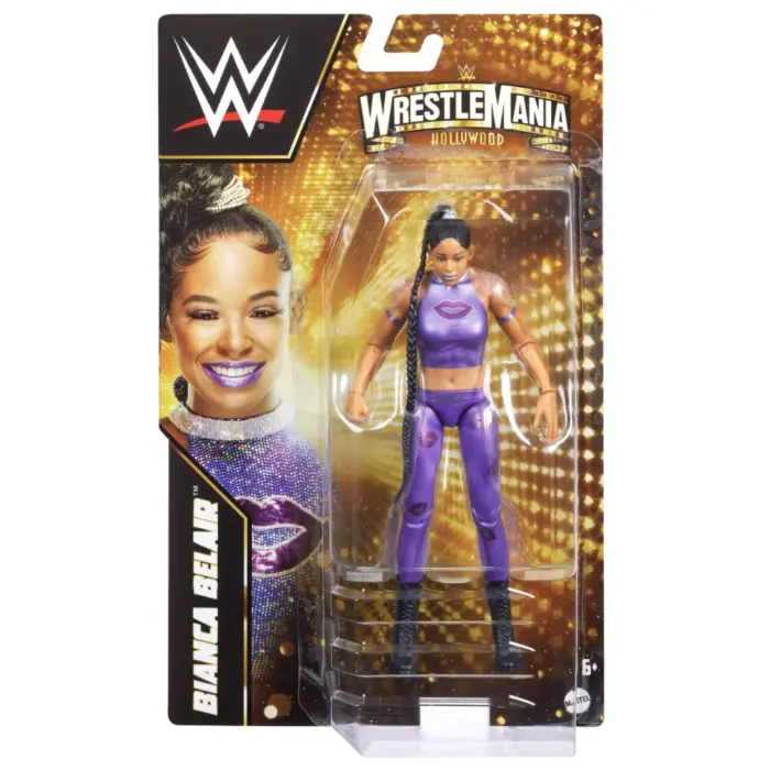 Bianca Belair WWE Wrestlemania Figur von Mattel