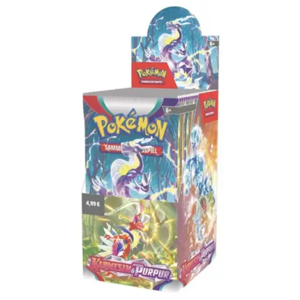 Booster Pack Display (18er) Pokemon Karmesin und Purpur (Schwert & Schild) KAPU01 (deutsch)