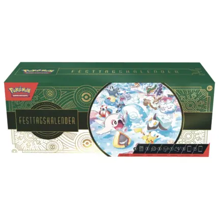 Pokémon Festtagskalender Adventskalender 2024 Spezial-Karten-Kollektion