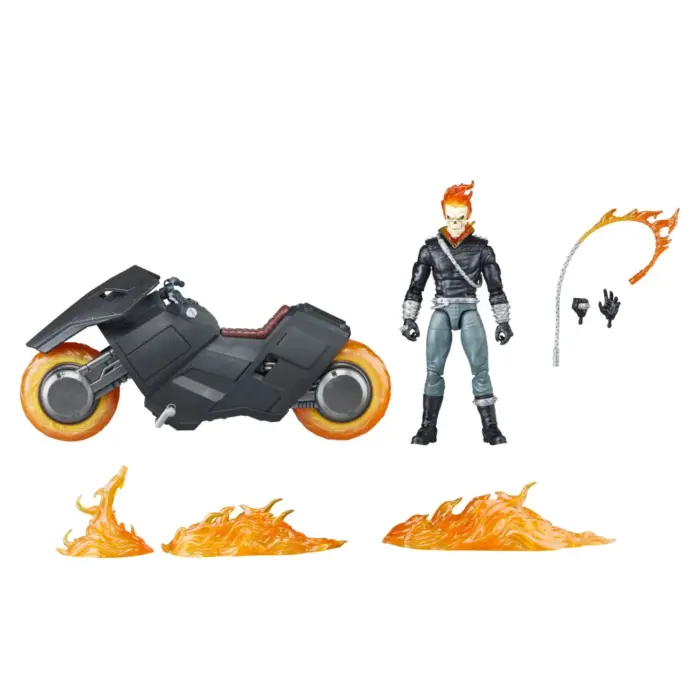 Ghost Rider (Danny Ketch) und Hell Cycle Marvel Legends Series Figur & Fahrzeug-Set von Hasbro