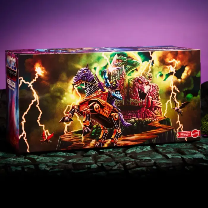 Masters of the Universe Origins Skeletor´s Night Stalker Pferd als Mattel Creations Exclusive Figur