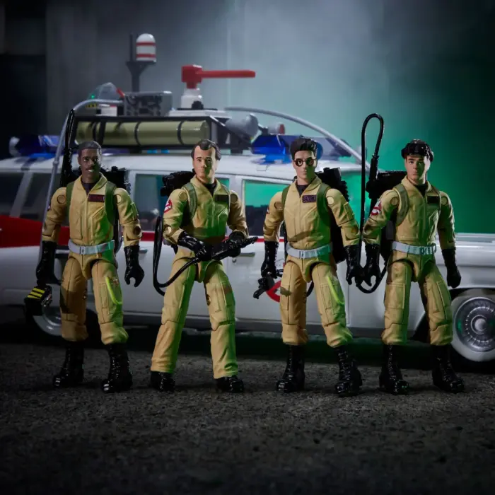 Egon Spengler, Peter Venkman, Ray Stantz und Winston Zeddemore Ghostbusters Plasma Series 4-Pack von Hasbro aus dem Filmklassiker Ghostbusters von 1984