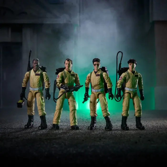 Egon Spengler, Peter Venkman, Ray Stantz und Winston Zeddemore Ghostbusters Plasma Series 4-Pack von Hasbro aus dem Filmklassiker Ghostbusters von 1984