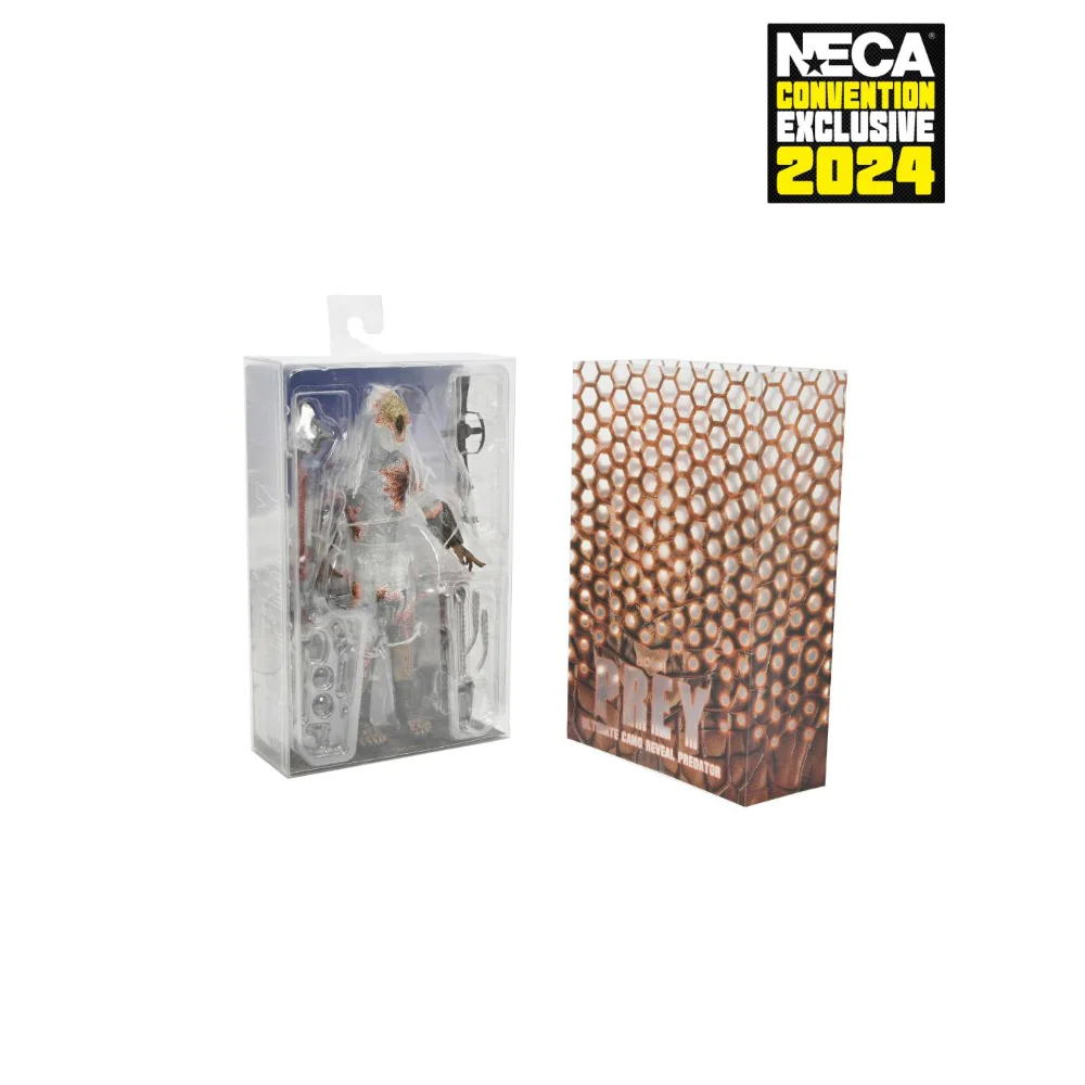Prey - 7-Inch Actionfigur - Ultimate Feral “Camo Reveal” Predator 2024 SDCC Exclusive Enthüllung #1 von NECA